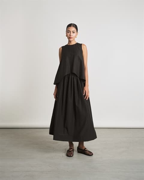 Yumiko Button Back Top